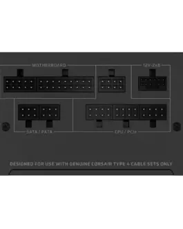 Alternative view of Захранващ блок Corsair RM1000e 1000W 80+ Gold ATX 3.1, Fully Modular