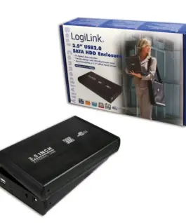 LogiLink Enclosure 35 inch S-ATA HDD USB2.0 aluminum