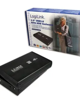 LogiLink Enclosure 35 inch S-ATA HDD USB2.0 aluminum