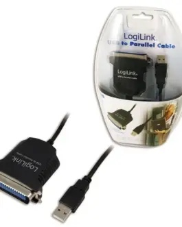 LogiLink Centronics 36-pin (IEEE1284) 1.5m USB адаптер