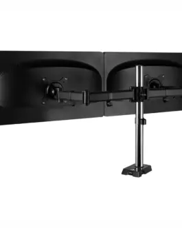 Alternative view of Стойка за 2 монитора за бюро ARCTIC Z2 (ген.3), Регулируема, 34", 15 кг, 4 x USB 2.0, Черна