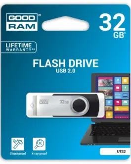 GOODRAM UTS2 черен 32GB USB2.0