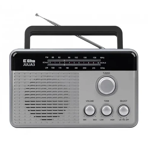 Eltra Radio Julia 3 silver