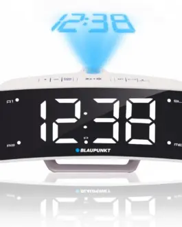 Blaupunkt CRP7WH clock - radio projector USB