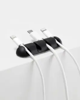 BlueLounge кабелDrop multi for 4 кабели - 2 pcs черен