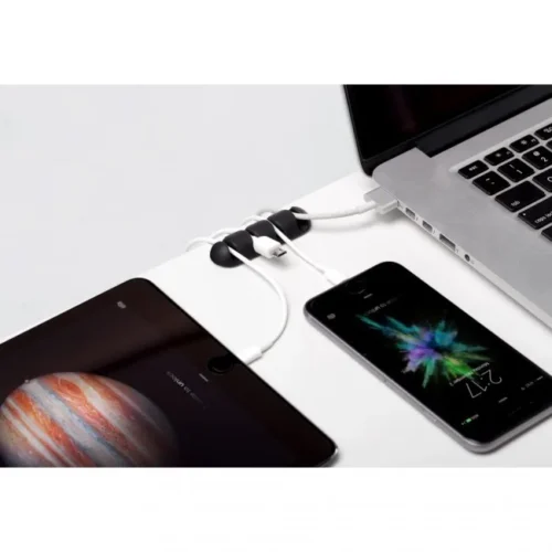 BlueLounge кабелDrop multi for 4 кабели – 2 pcs черен