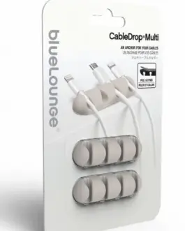 Alternative view of BlueLounge кабелDrop multi for 4 кабели - 2 pcs бял