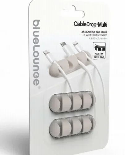 Alternative view of BlueLounge кабелDrop multi for 4 кабели - 2 pcs бял