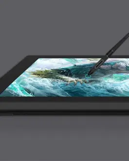 Alternative view of Графичен дисплей таблет HUION Kamvas Pro 24 GT2401, Черен