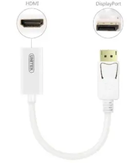 Unitek адаптер DISPLAYPORT TO HDMI 4K