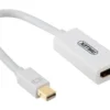 Unitek адаптер MINI DISPLAYPORT TO HDMI 4K; Y-6331