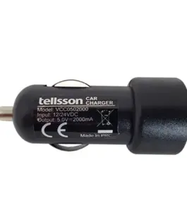 Tellsson зарядно за кола universal 1xUSB 2A