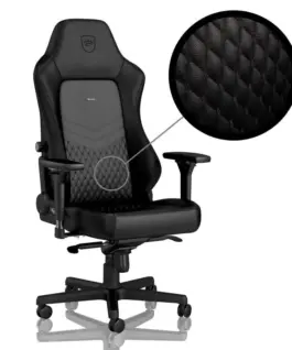 Alternative view of Геймърски стол noblechairs HERO Real Leather, Black