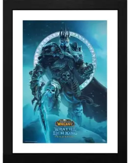 GBEYE WORLD OF WARCRAFT - Framed print "Lich King" (30x40)