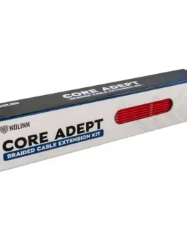 Комплект оплетени кабели Kolink Core Red