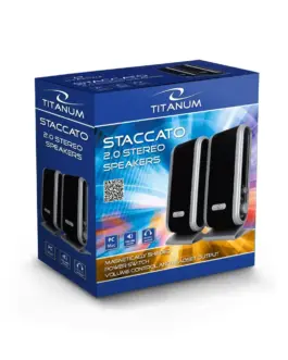 Alternative view of Esperanza MULTIMEDIA STEREO SPEAKER 2.0 STACCATO