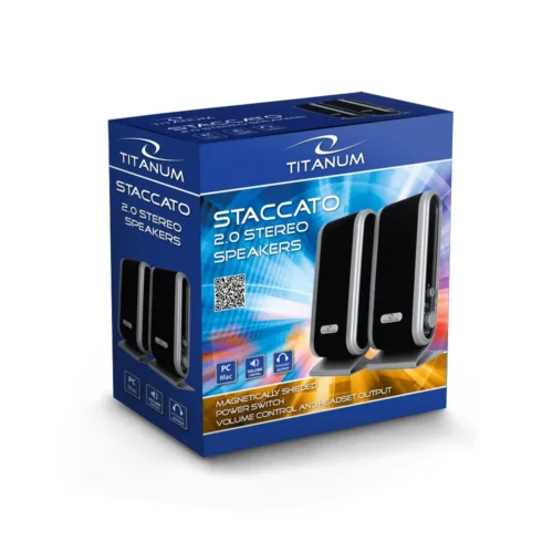 Alternative view of Esperanza MULTIMEDIA STEREO SPEAKER 2.0 STACCATO