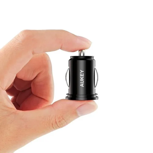 AUKEY CC-S1 Ultrafast 2xUSB зарядно за кола AiPower 4.8a 24W