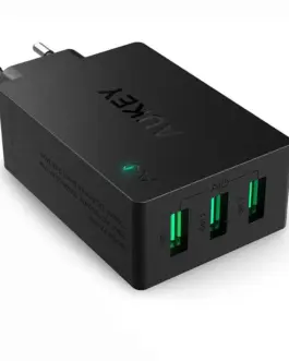 Alternative view of AUKEY PA-U35 Ultrafast зарядно 3xUSB iPower 6A 30W