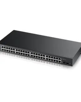 Alternative view of Суич ZYXEL GS1900-48, 48 портов управляем, Gigabit, за монтаж в шкаф