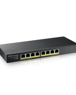 Alternative view of Суич ZyXEL GS1915-8EP, 8-портов, Gigabit, Управляем, PoE