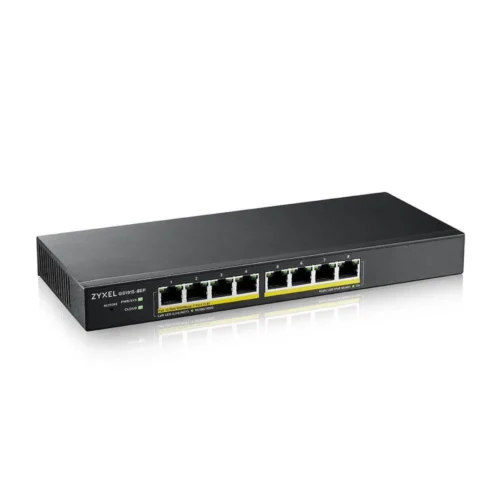 Alternative view of Суич ZyXEL GS1915-8EP, 8-портов, Gigabit, Управляем, PoE