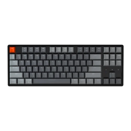 Alternative view of Геймърска Механична клавиатура Keychron K8 Aluminum TKL Gateron Blue Switch RGB LED Gateron Blue Switch ABS