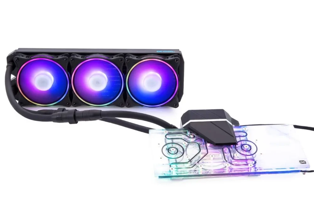 Система с водно охлаждане Alphacool Eiswolf 2 AIO - 360mm Radeon RX 6800/6800XT/6900 Reference Design with