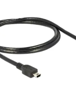 Удължителен кабел DeLock USB-B женско - USB-B мъжко USB 2.0 1 м