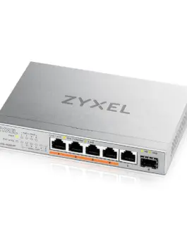 Суич ZyXEL XMG-105HP  5 портов 25Gb + 1xSFP+ 4 порта 70W PoE++