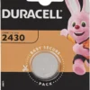 Бутонна батерия литиева DURACELL CR2430 3V  1 бр. в блистер цена за 1