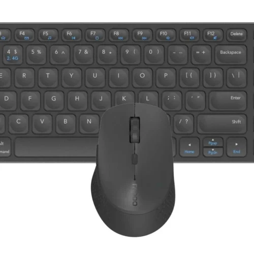 Комплект клавиатура и мишка RAPOO 9700M Multi mode Bluetooth 2.4Ghz Безжичен