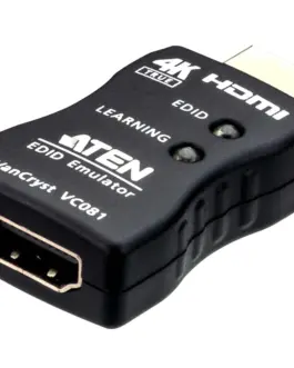 ЕDID емулатор адаптер ATEN VC081A HDMI 4K Черен