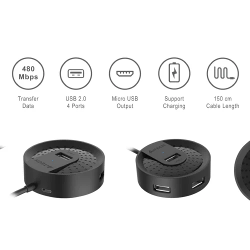 USB хъб A4tech HUB-20