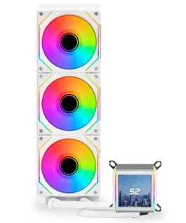 Alternative view of Охладител за процесор Lian Li GALAHAD II LCD 360 SL-INF ARGB - White