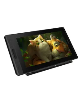 Alternative view of Графичен дисплей таблет HUION Kamvas Pro 13, USB-C, Черен/Сребрист