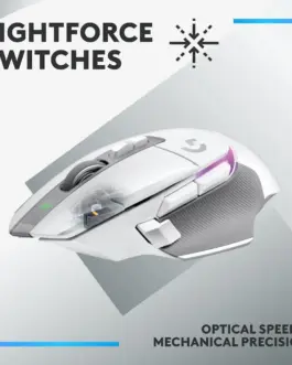 Alternative view of Геймърска мишка Logitech G502 X Plus White Lightsync RGB