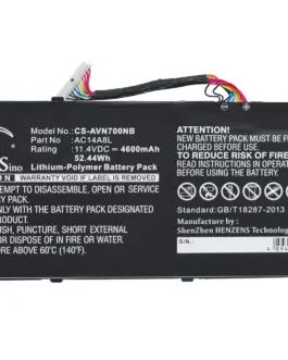 Батерия  за лаптоп Acer Aspire Nitro V15 VN7-571G VN7-572G VN7-591G VN7-592G i V17 VN7-791G VN7-792G AC14A8L 11.4V 4600m
