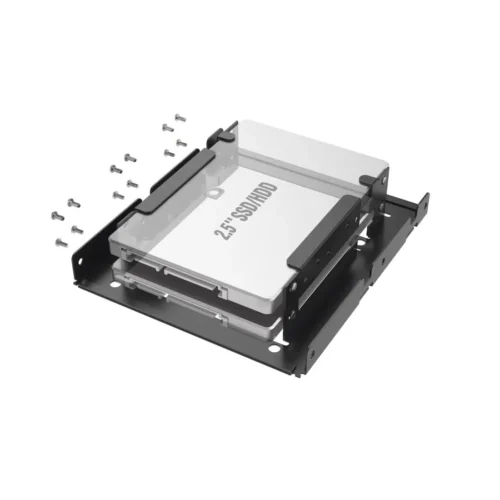 Alternative view of Рамка за твърд диск HAMA, 2 x 2.5" SSD и HDD в слот HDD 3.5", Черен
