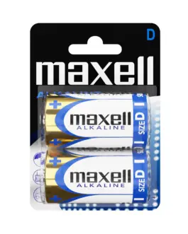 Алкална батерия MAXELL LR20 /2 бр. в опаковка/ 1.5V