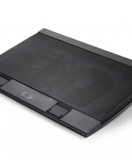 Охладител за лаптоп DeepCool WIND PAL FS 17" 2x140 mm 1200 RPM Черен