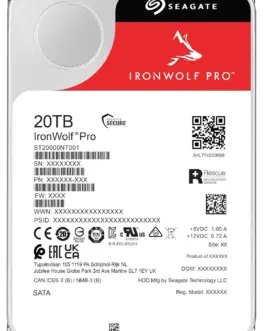 Alternative view of Хард диск SEAGATE IronWolf ST20000NT001, 20TB, 256MB Cache, SATA 6.0Gb/s
