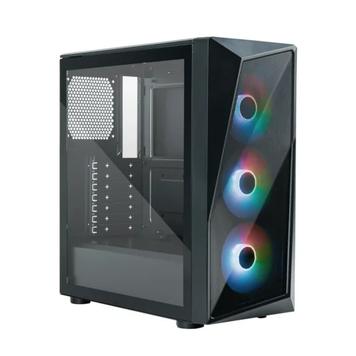 Alternative view of Кутия за компютър CM CMP 520 Mesh Black ARGB