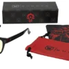 Комплект GUNNAR x World of Warcraft Horde Edition Onyx - Amber - Очила + калъф
