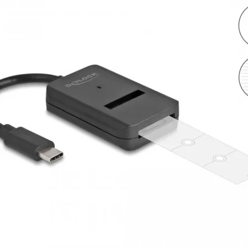 Alternative view of Конвертор Delock, USB-C - M.2 NVMe PCIe / SATA SSD, 10 Gbps