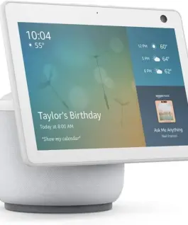 Смарт тонколона Amazon Echo Show 10 (Gen 3) Сензорен екран Гласов асистент