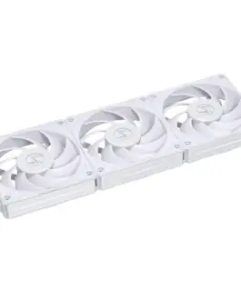 Комплект 3 броя Вентилатор Lian Li UNI P28 - 120mm Бял