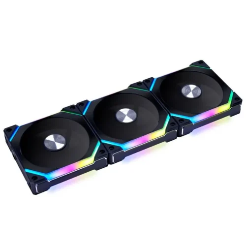 Вентилатори Lian-Li UNI SL120 V2 RGB PWM 3 броя в комплект Включен контролер