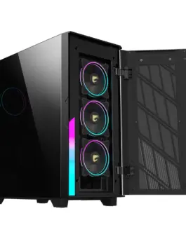 Alternative view of Кутия за компютър Gigabyte AORUS AC500 ST, Tempered Glass, RGB Fusion 2.0, Mid Tower