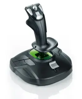 Alternative view of Жичен джойстик, авиосимулатор Thrustmaster T-16000M за PC, Черен